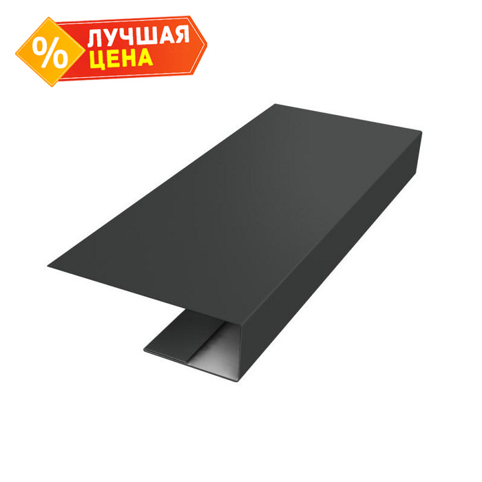 J-Профиль 12мм 0,45 Drap ST RAL 7016 антрацитово-серый